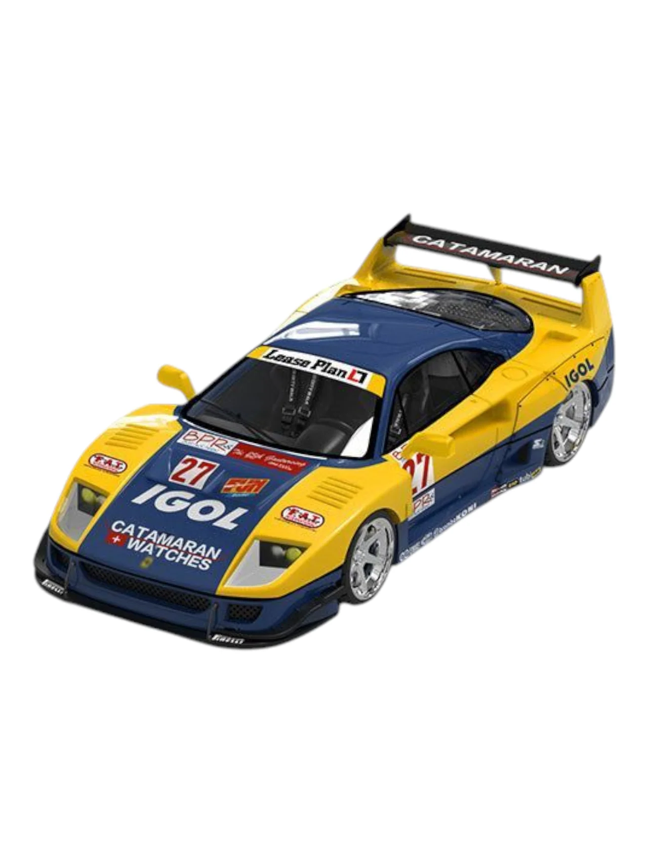 Supcar Ferrari F40 1:64 Scale (With Acrylic Case) - Image 7