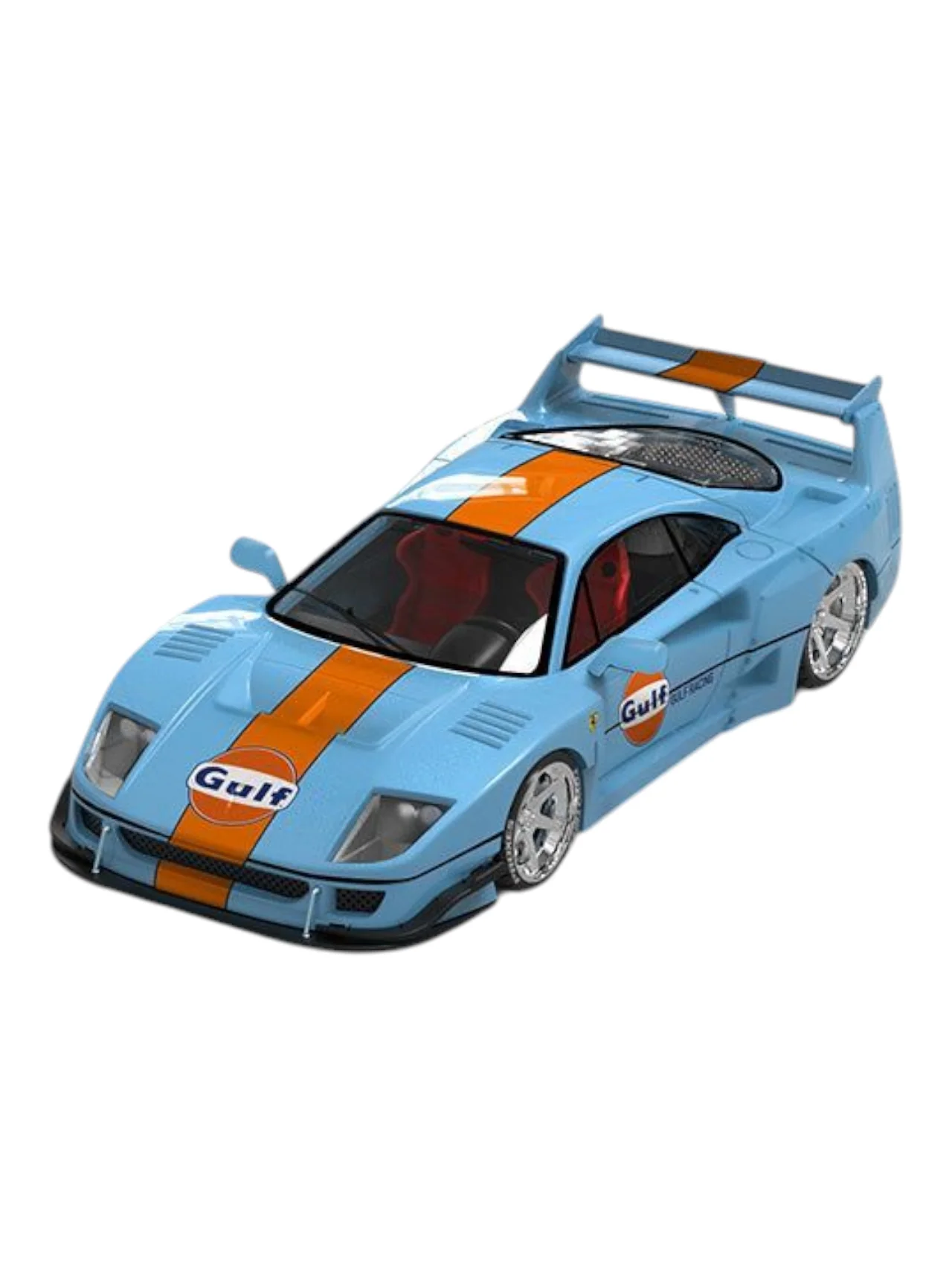 Supcar Ferrari F40 1:64 Scale (With Acrylic Case) - Image 2