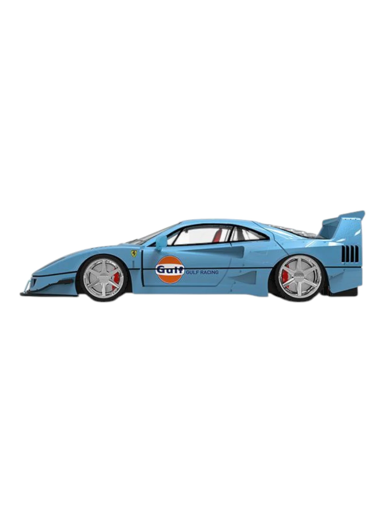 Supcar Ferrari F40 1:64 Scale (With Acrylic Case) - Image 3