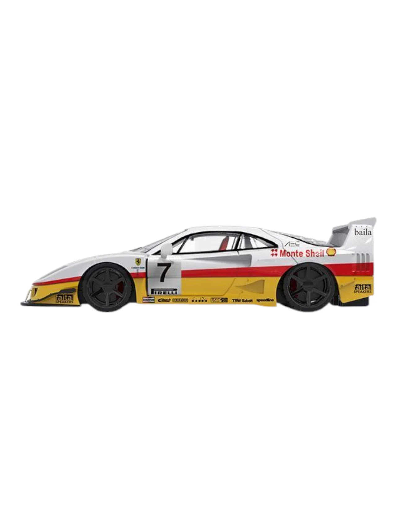 Supcar Ferrari F40 1:64 Scale (With Acrylic Case) - Image 6