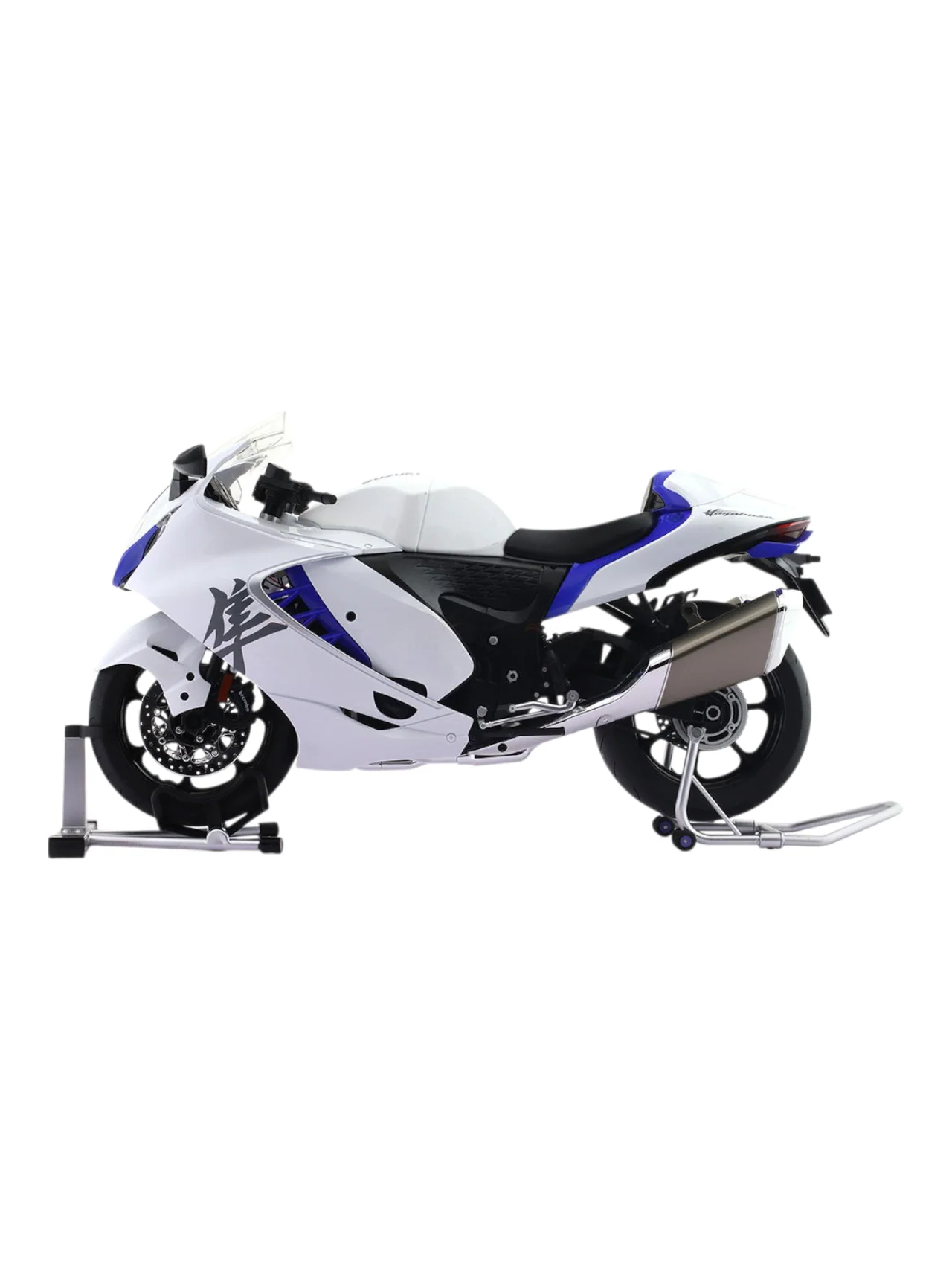 Suzuki Hayabusa GSX 1300R 1:6 Scale light and sound Model bike collectible - Image 2