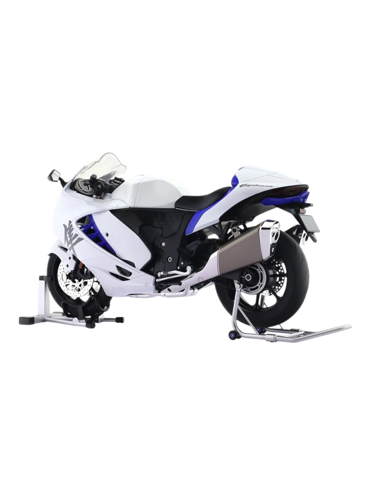 Suzuki Hayabusa GSX 1300R 1:6 Scale light and sound Model bike collectible - Image 4