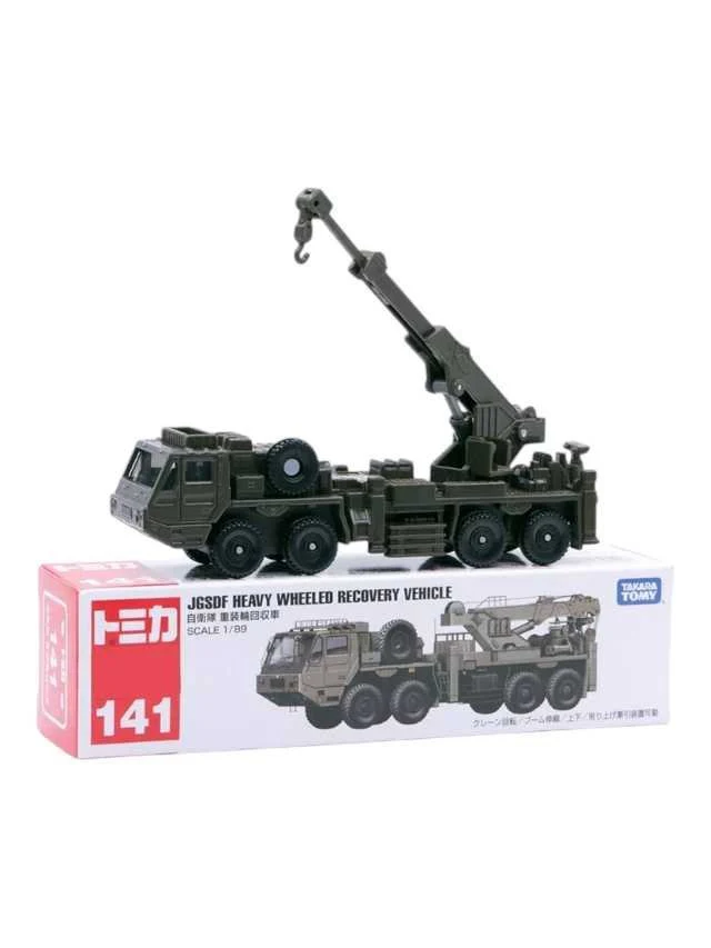 Takara Tomy Tomica
JGSDF 141 Heavy Wheeled Recovery Vehicle Imported Mainline 1:64 Scale - Image 2