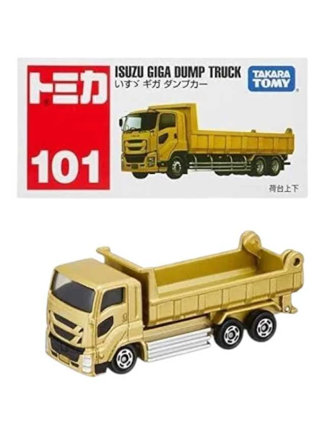 Takara Tomy Tomica
Isuzu GIGA Dump Truck no-101 imported mainline 1:64 Scale