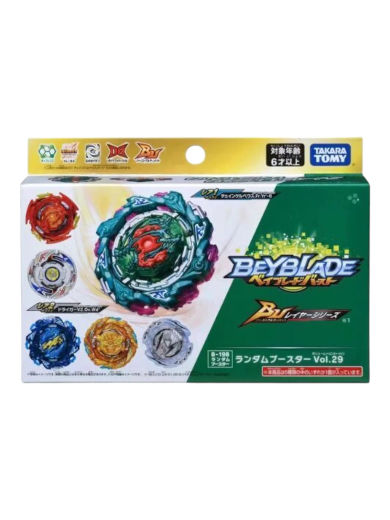 Takara Tomy Beyblade Burst B-198 QuadDrive Random Booster Vol. 29