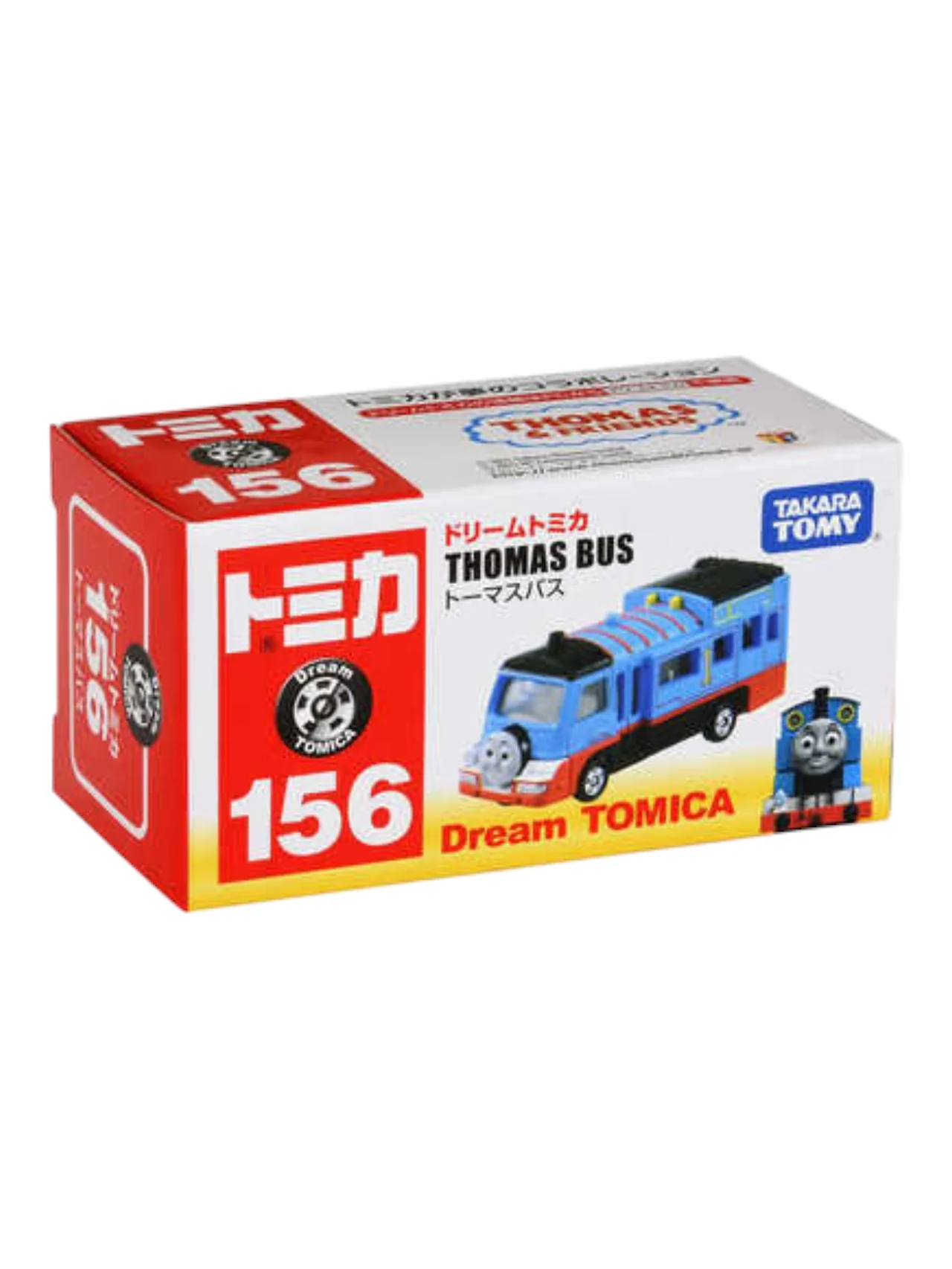 Takara Tomy Dream Tomica No. 156 Thomas Bus | Thomas & Friends Diecast Mini Bus | Original Japan Collectible