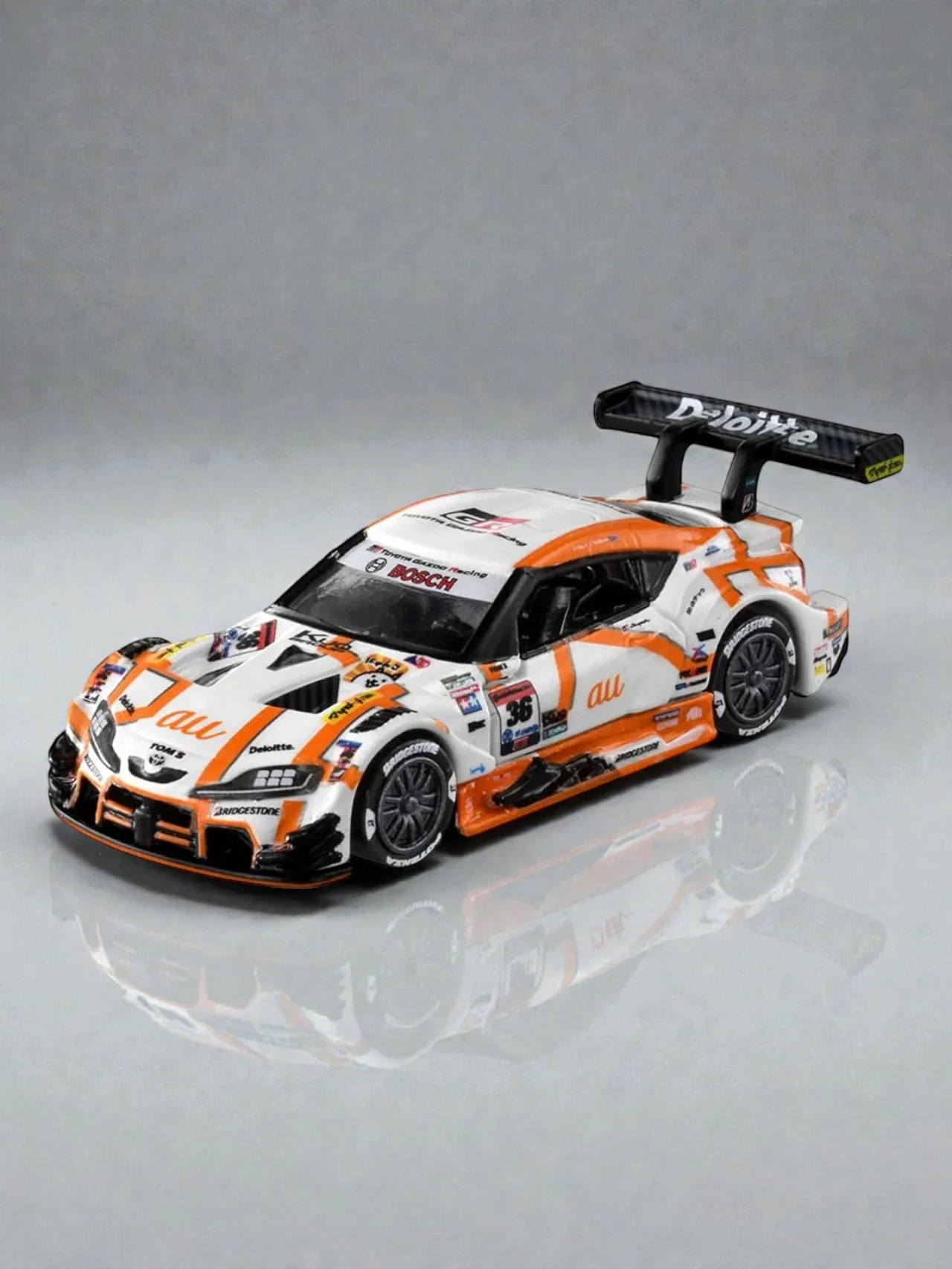 Takara Tomy Tomica "Au Tom'S GR Supra" Imported Mainline 1/64 Scale - Image 4