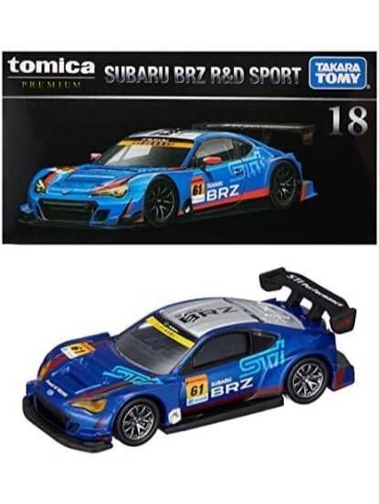 Takara Tomy Tomica Imported Premium Subaru brz R&D Sport (No. 18) 1:64 Scale
