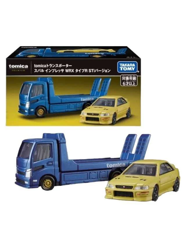 takara Tomy Subaru impreza type r sti version Team Transport