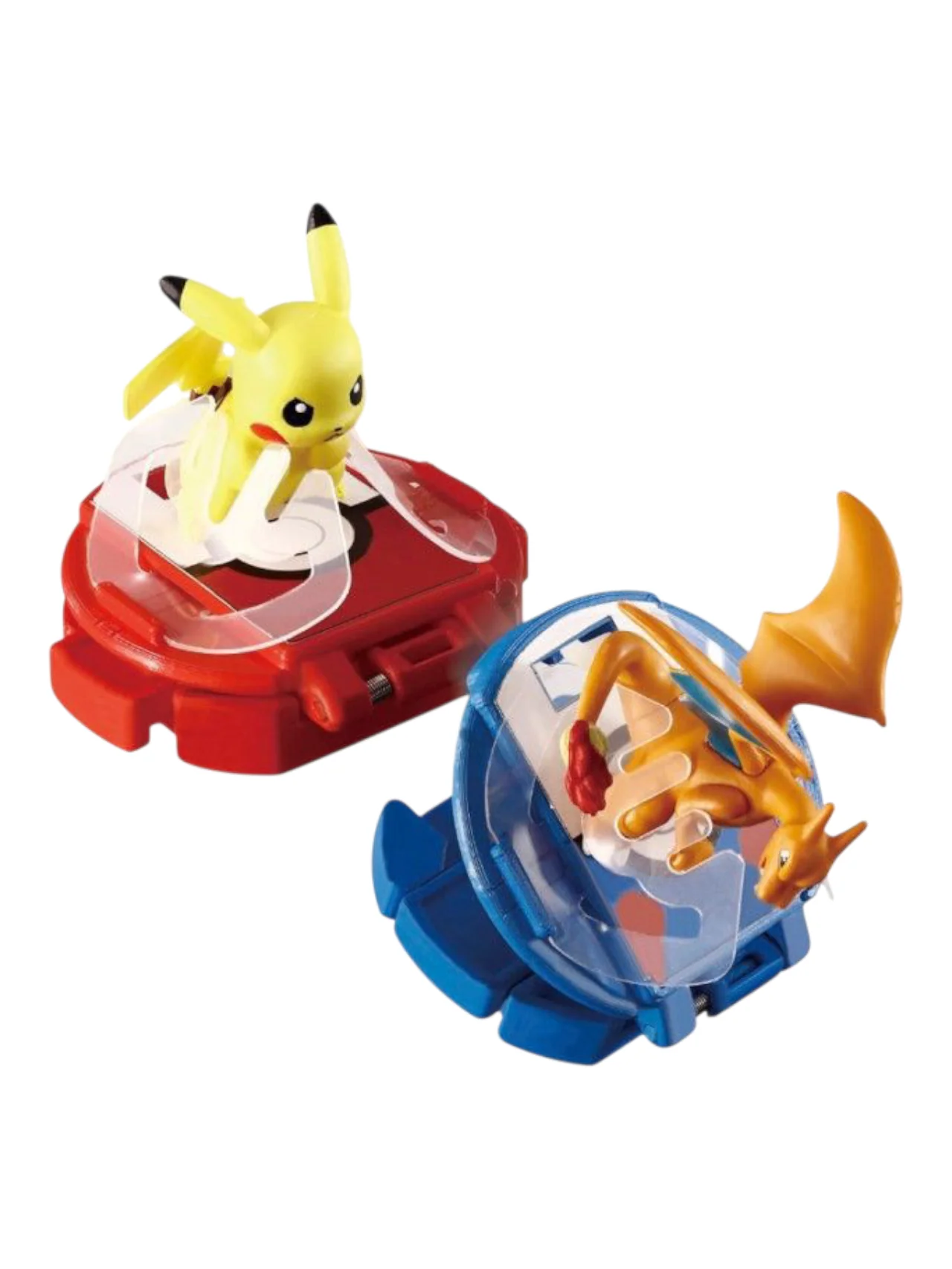 Takara Tomy Tomica Figure Battle Set Pikachu vs Charizard Pokemon Monocolle - Image 2