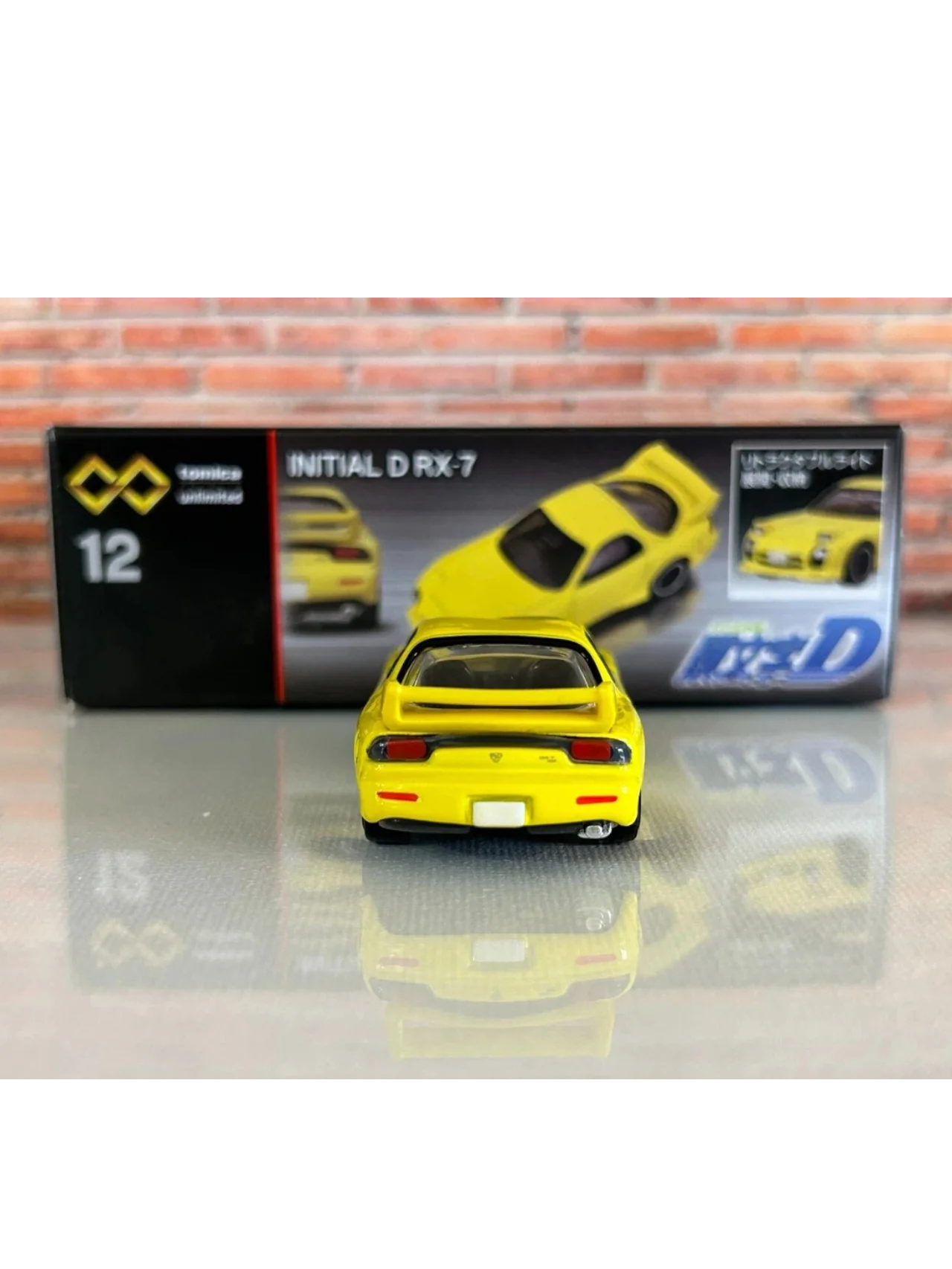 Takara Tomy Tomica imported premium initial d mazda rx-7 1:64 Scale - Image 4