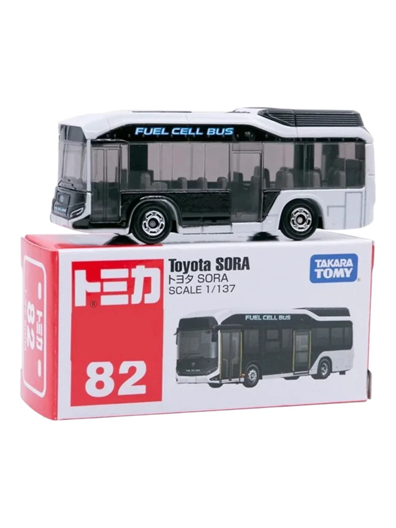 Takara Tomy TOMICA TOYOTA SORA BUS No.82 imported mainline 1:64 Scale