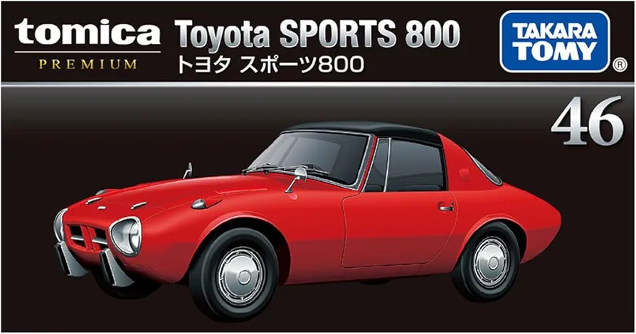 Takara Tomy tomica TOYOTA SPORTS 800 premium 46 Mini car - Image 2