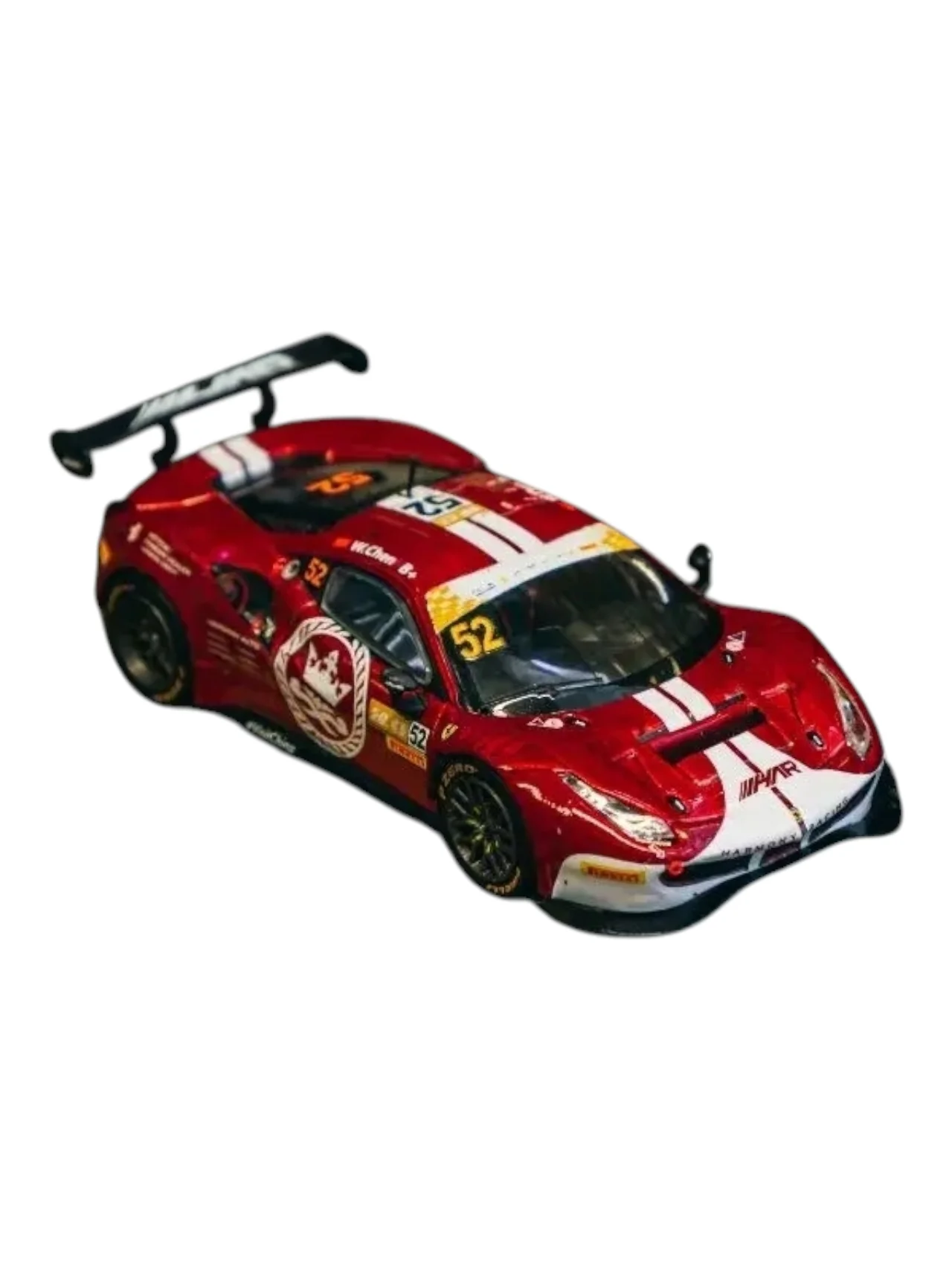 Tarmac works ferrari 488 gt3 1:64 Scale (with acrylic case) - Image 8