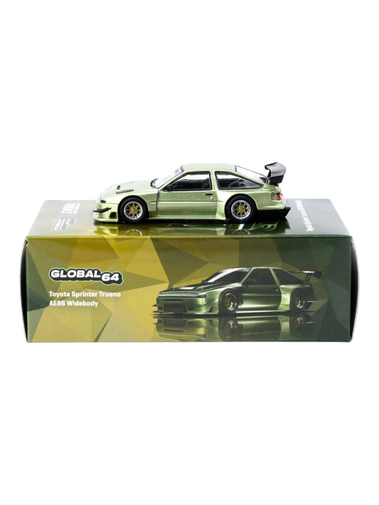 Tarmac Works Jonsibal Design Works Toyota Sprinter Trueno AE86 Widebody 1:64 Scale