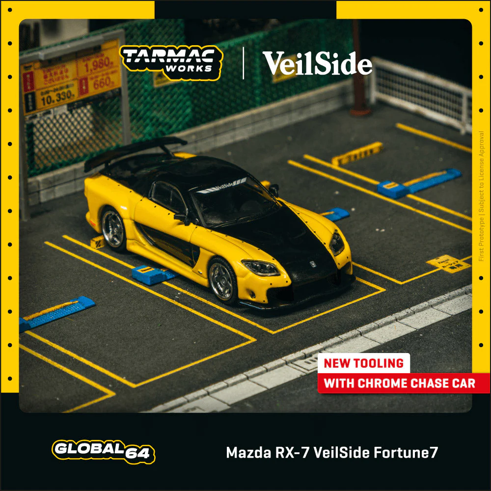 Tarmac Works Mazda RX-7 VeilSide Fortune 7 1:64 Scale - Image 2