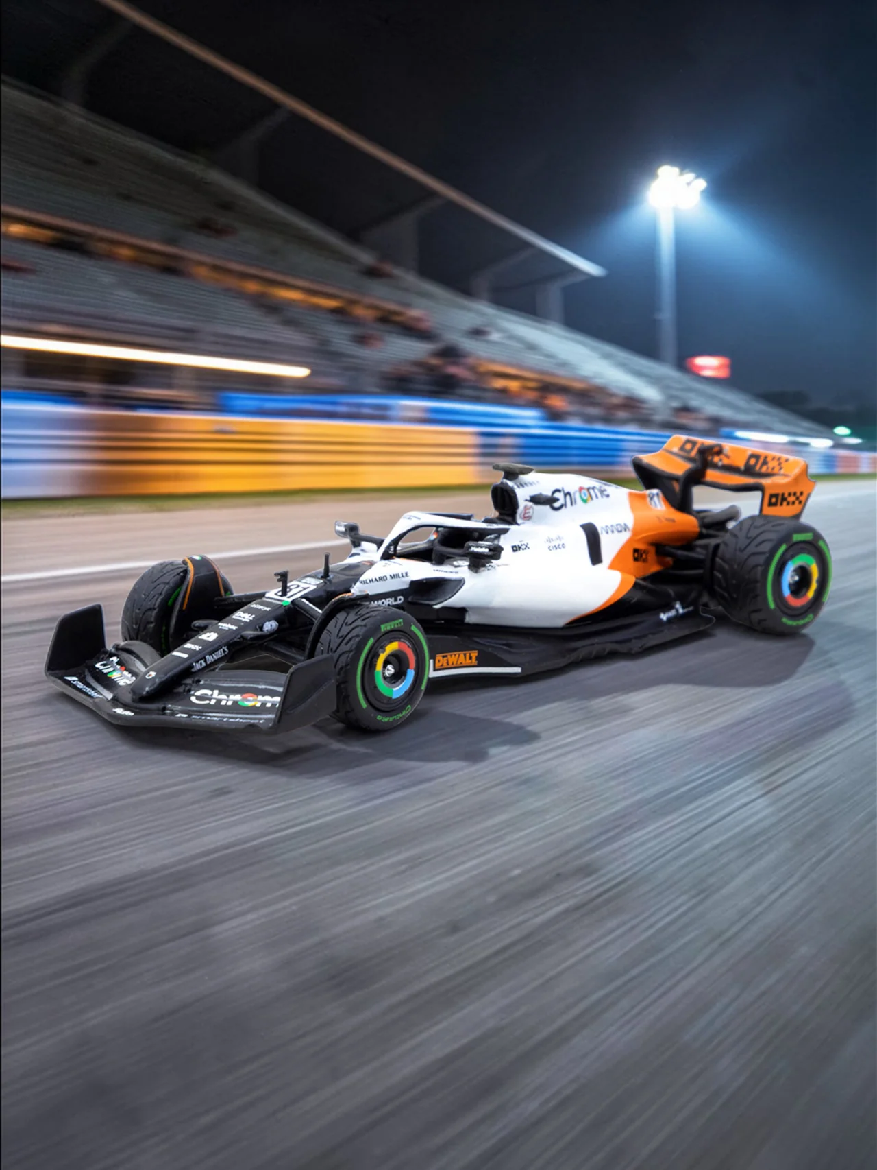 Tarmac Works McLaren MCL60 (Monaco GP 2023)- Oscar Piastri Edition 1:64 Scale - Image 3