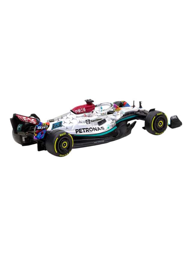Tarmac Works Mercedes -amg f1 W13 E performance miami grand prix 2022 George Russell imported collection 1:64 - Image 2