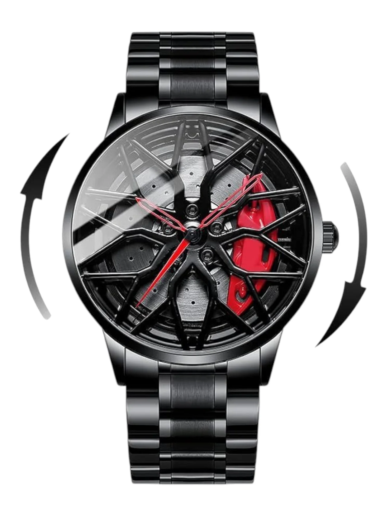 Tencel Wheel Type Gyro Wrist Watch - Image 3