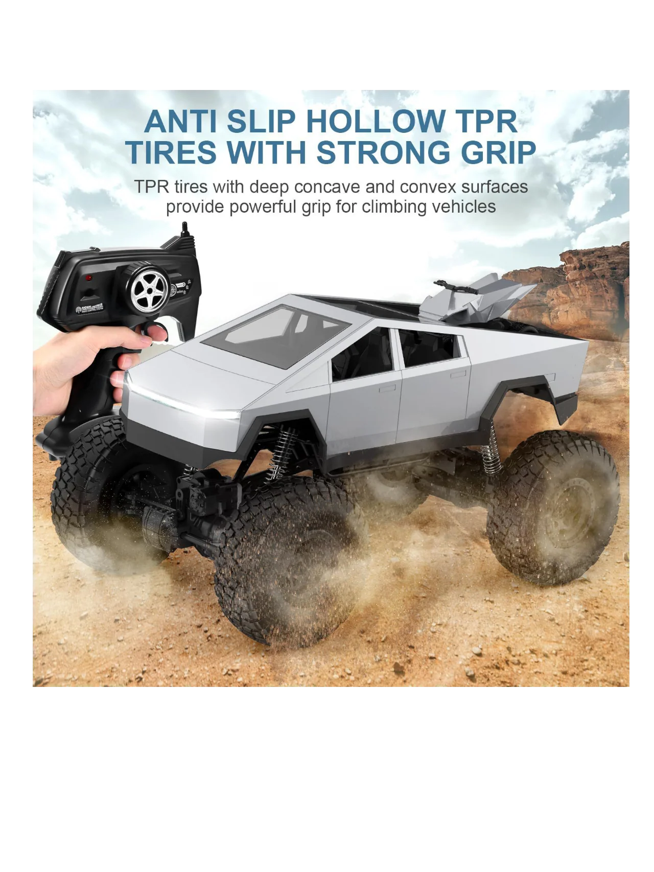 Tesla Monster Remote Control (RC) Truck 1:8 Scale - Image 15