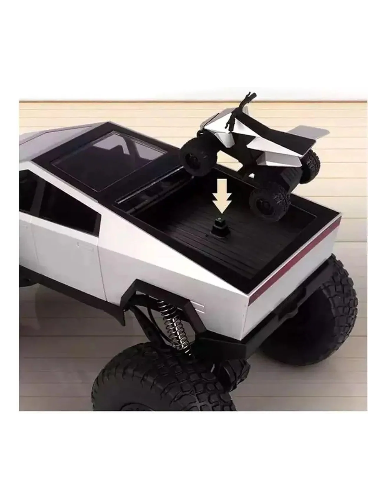 Tesla Monster Remote Control (RC) Truck 1:8 Scale - Image 9