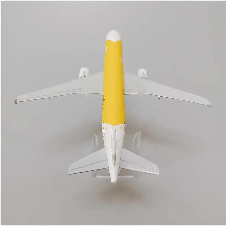 Aircraft THAILAND AIRBUS A380 Passenger Aircraft Plane Diecast Airplane Model 16cm Diecast Airplane Model Plane Aircraft Yellow 16cm No 118. - Image 3