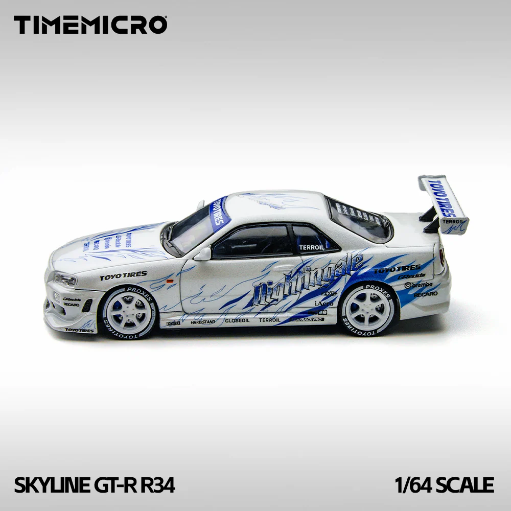 Timemicro Skyline GT-R R34 1:64 Scale - Image 3