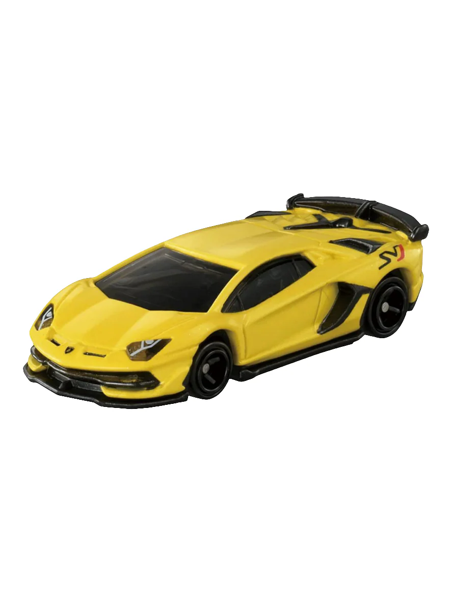 Tomica Lamborghini Collection Includes 4 Cars (Lamborghini Huracan STO, Lamborghini Countach LPI 800-4, Lamborghini Sian FKP 37, Lamborghini Aventador SVJ) - Image 4