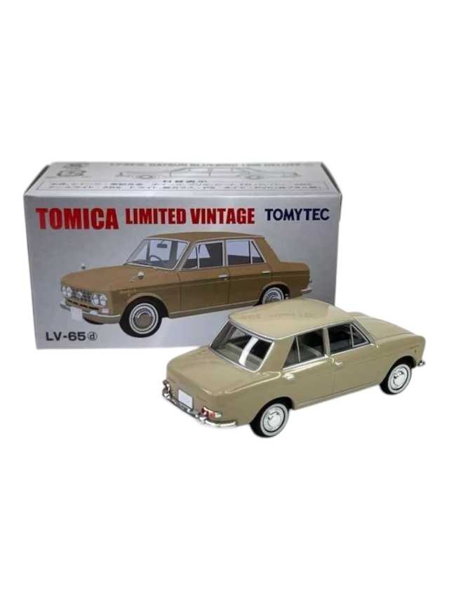 Tomica Limited Vintage Datsun Bluebird 1200 Deluxe Beige 1963 LV-65d premium 1/64 - Image 2
