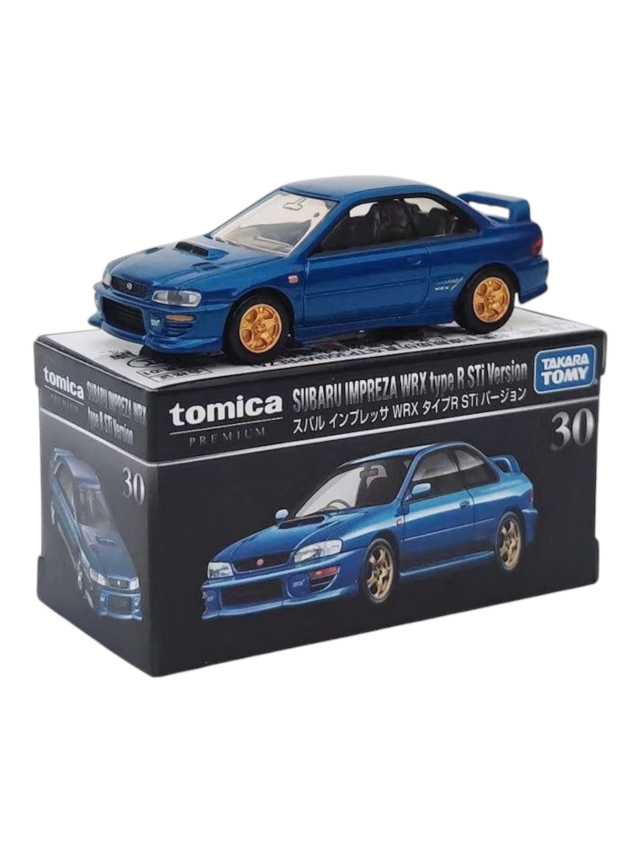 Takara Tomy Tomica Premium Subaru Impreza WRX type R STi Version (No.30) 1:64 Scale