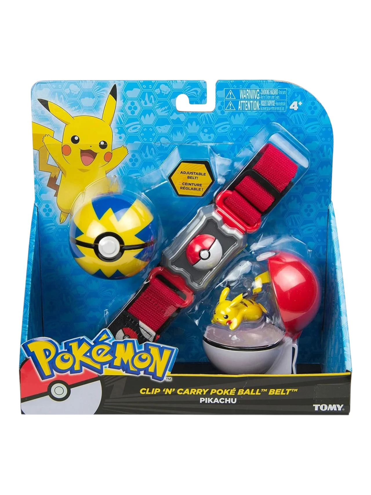 Tomy Pokémon Clip and Carry Poke Ball Belt Pikachu, - Image 2