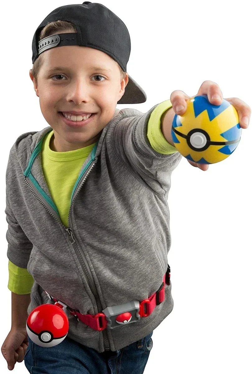 Tomy Pokémon Clip and Carry Poke Ball Belt Pikachu, - Image 4