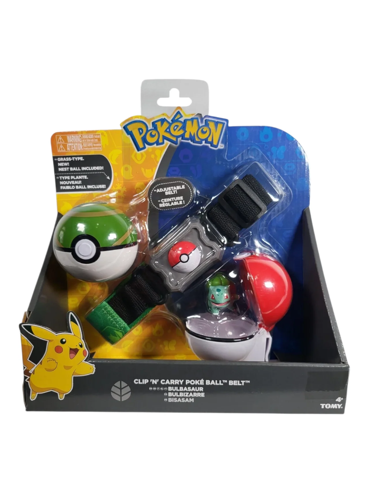 Tomy Pokémon Clip and Carry Poke Ball Belt, Squirtle Carapuce, Schiggy - Image 2