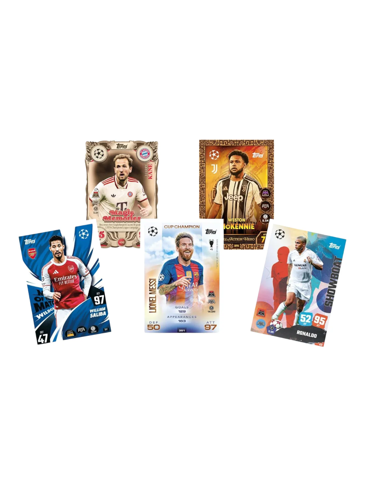 Topps UEFA Champions League Match Attax 2025 Trading and Collectible Card Game (Multipack of 12) - Image 7