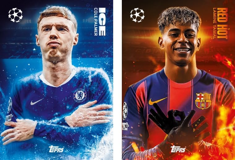 Topps UEFA Champions League Match Attax 2025 Trading and Collectible Card Game (Multipack of 12) - Image 9