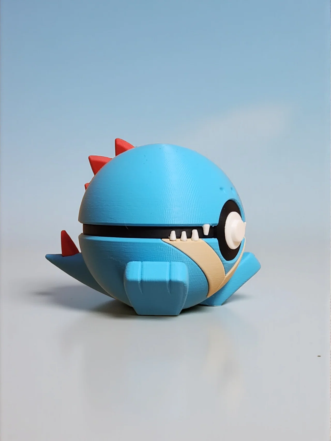 Pokemon pokeball Totodile display show piece - Image 3