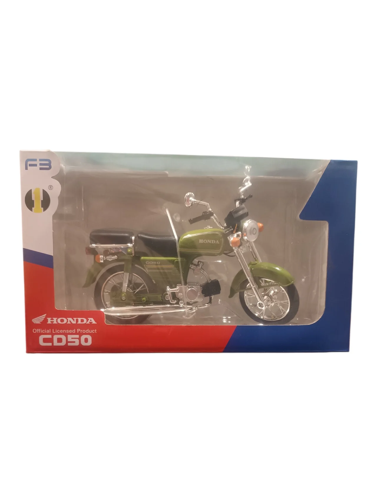 Toy Honda CD50 Street Baik Diecast Model Imported 1:10 Scale - Image 2