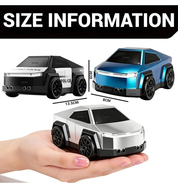 2.4GHz Mini Spray Drift Remote Control Car with Mist Spray, Follow Mode, Escape Mode, Light & Sound RC Toy Car 1:43 Scale - Image 7