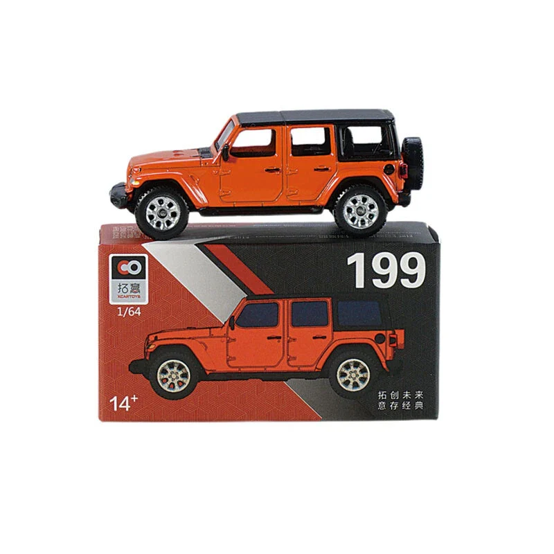 XCarToys Die Cast 1:64 (P00087) – Jeep Wrangler No 199 Imported 1:64 Scale - Image 2