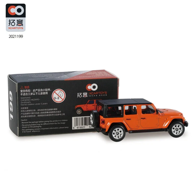 XCarToys Die Cast 1:64 (P00087) – Jeep Wrangler No 199 Imported 1:64 Scale - Image 5