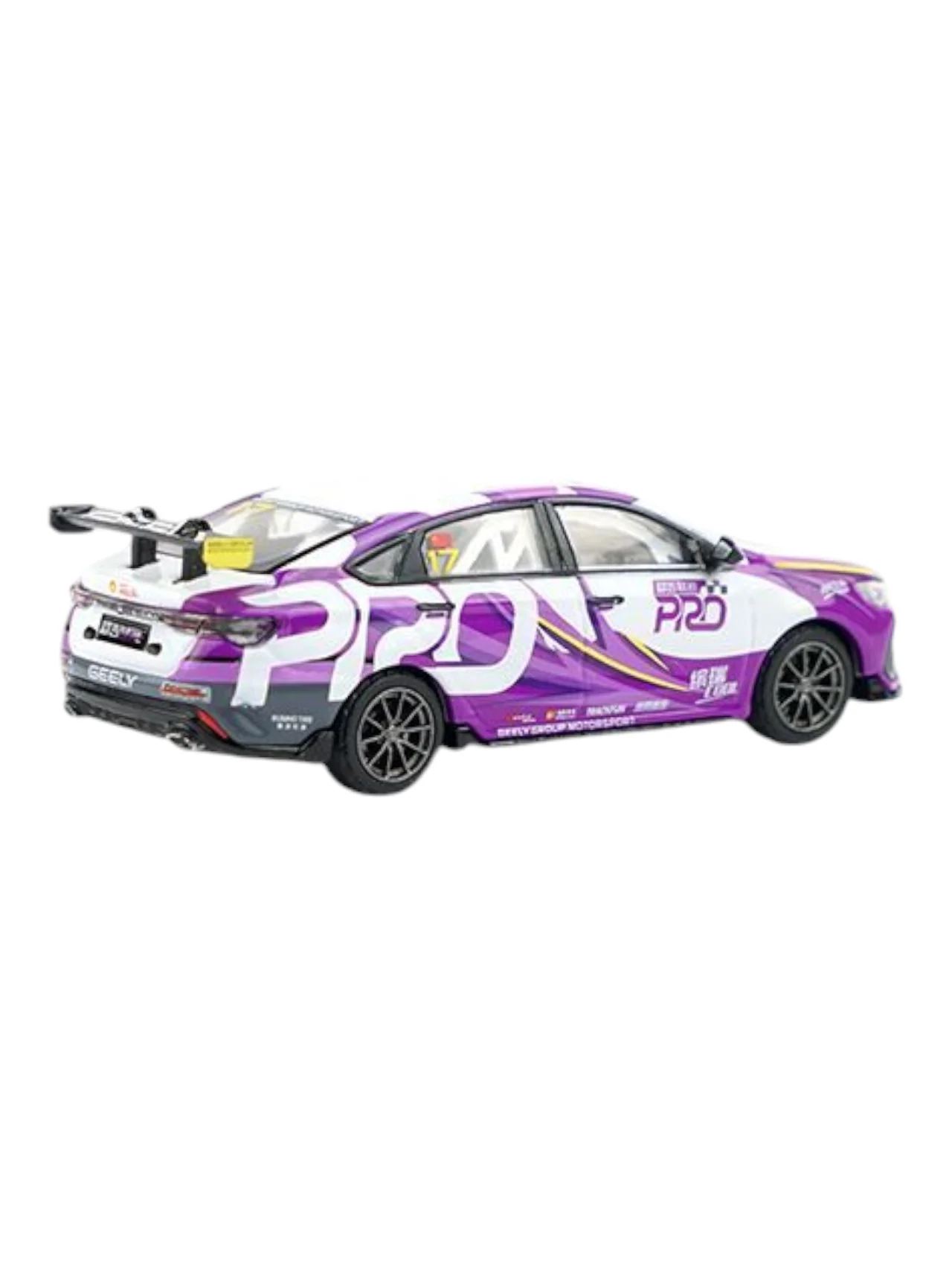 Xcartoys Geely Binrui cool SMT-2023 Geely Super Cup Pro T7-11 1:64 Scale - Image 3