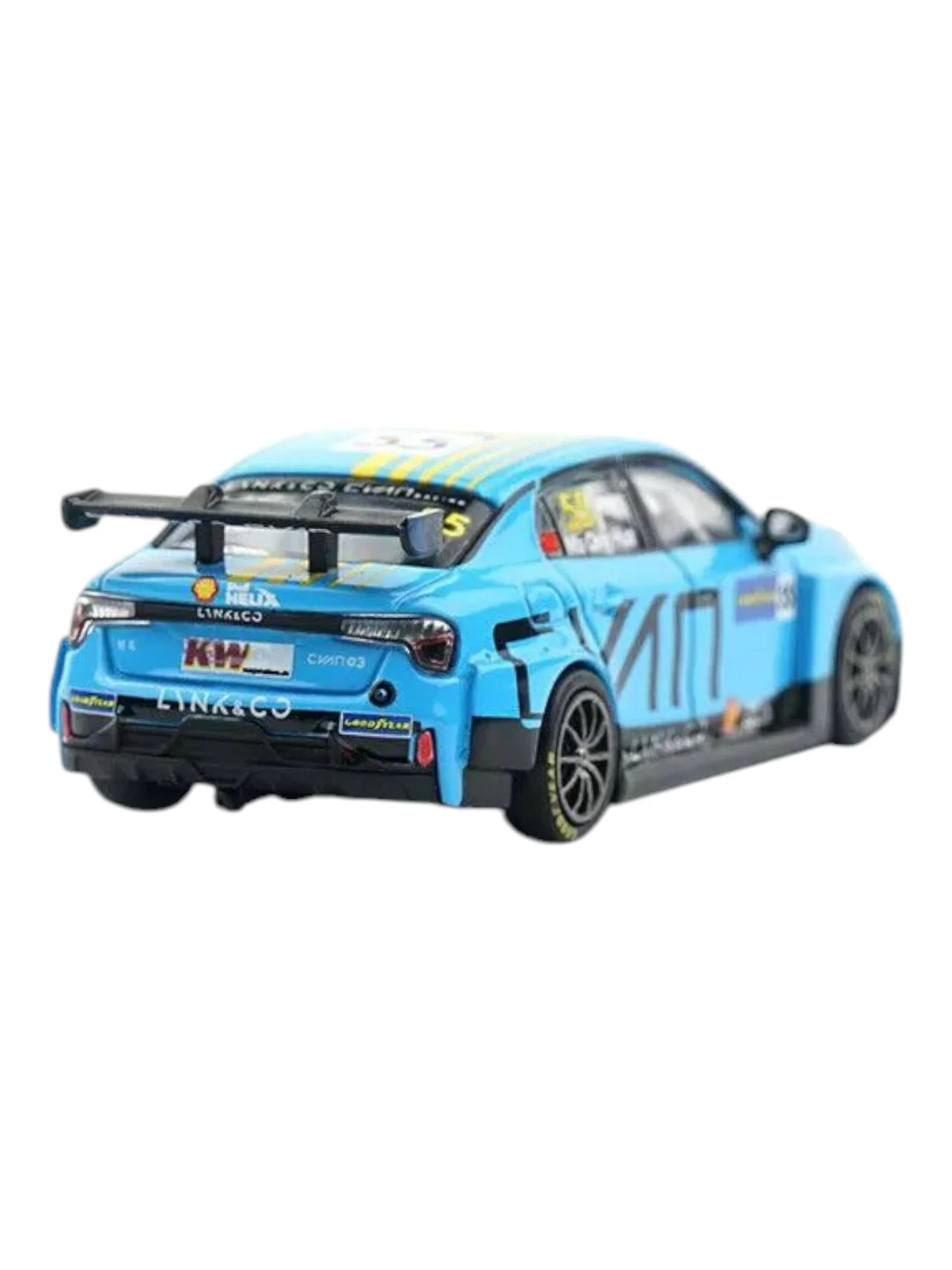 Xcartoys Lynk & Co 03TCR Race Car MaQinghua-WTCR 2022 T1-14 1:64 Scale - Image 3