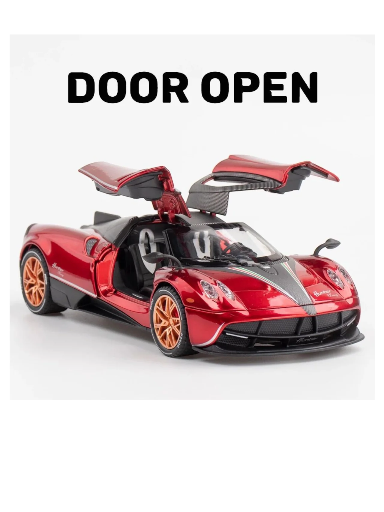 XQT Pagani Huayra Alloy Car Simulation Die-Cast Model 1:22 Scale - Image 7