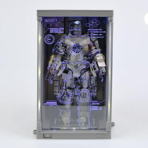 ZD Toys: Iron Man MK 1 Marvel 10th Anniversary Action Figure with the Hall of Armor - 7 Inch, Imported 1:10 Scale - Image 2