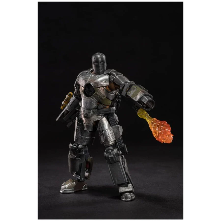ZD Toys: Iron Man MK 1 Marvel 10th Anniversary Action Figure with the Hall of Armor - 7 Inch, Imported 1:10 Scale - Image 4
