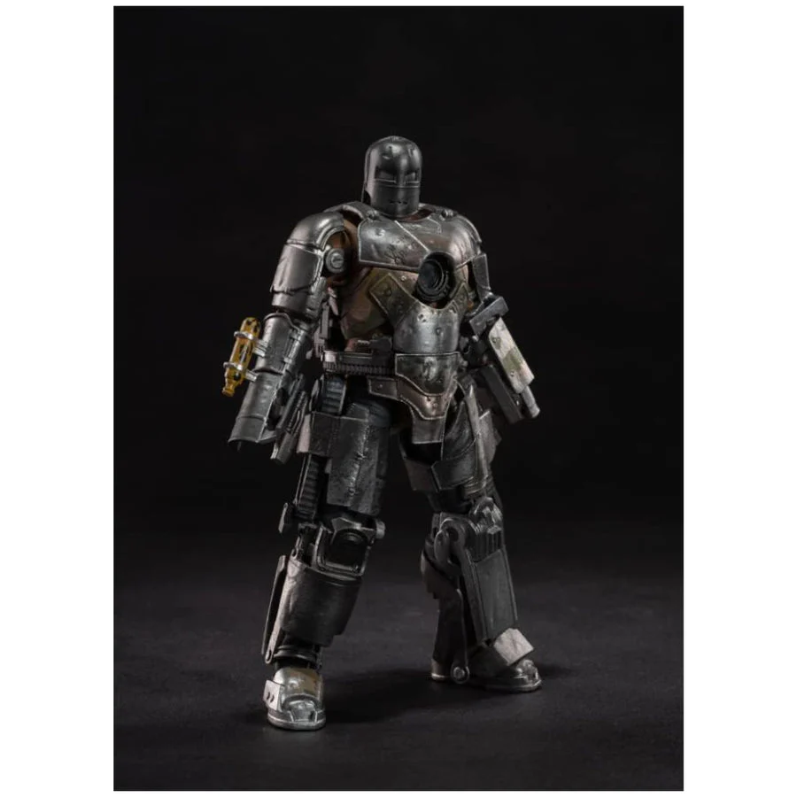 ZD Toys: Iron Man MK 1 Marvel 10th Anniversary Action Figure with the Hall of Armor - 7 Inch, Imported 1:10 Scale - Image 5