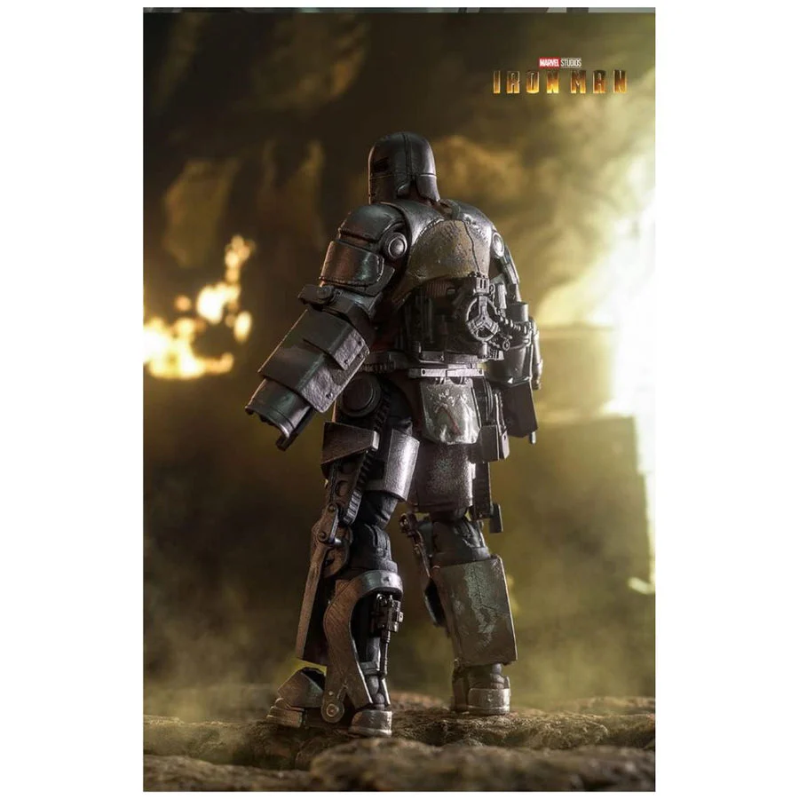 ZD Toys: Iron Man MK 1 Marvel 10th Anniversary Action Figure with the Hall of Armor - 7 Inch, Imported 1:10 Scale - Image 7