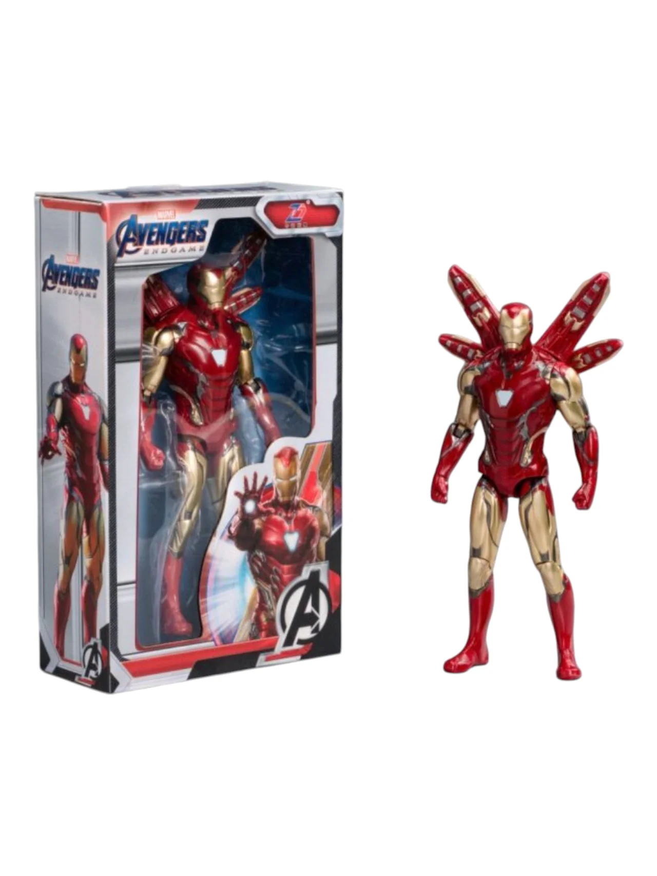 Action figure ZD Toys Marvel Avengers Endgame Iron Man Action Figure (Size-7 Inch)
