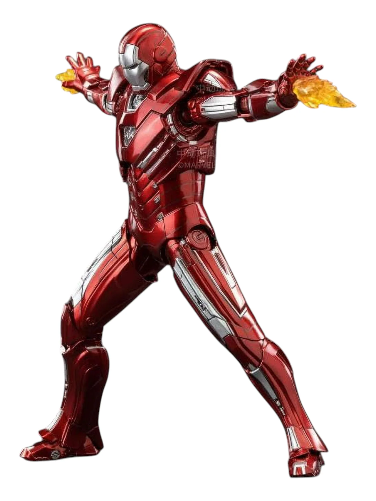 ZD Toys Marvel Studios The Infinity Saga Iron Man 3 MK33 Action Figure 1:10 Scale (Size-7 Inch) - Image 2