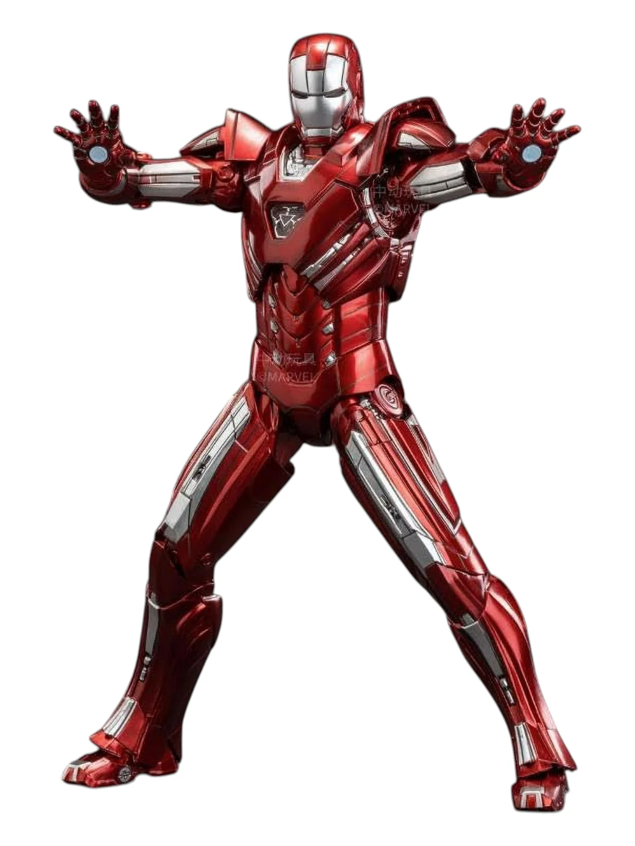 ZD Toys Marvel Studios The Infinity Saga Iron Man 3 MK33 Action Figure 1:10 Scale (Size-7 Inch) - Image 3